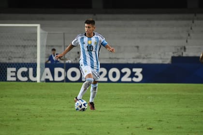 Claudio 'Diablito' Echeverri fue la figura de la selección argentina Sub 17 en el Sudamericano