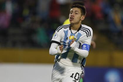 Claudio Echeverri es la figura de la selección argentina para el Mundial Sub 17 en Indonesia
