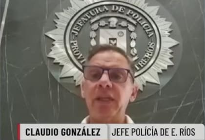Claudio González, jefe de la Policía de Entre Ríos