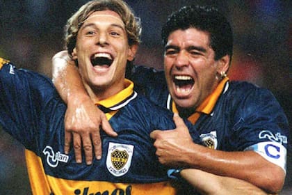 Claudio Paul Caniggia y Diego Maradona mantuvieron una estrecha amistad 