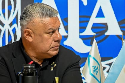 Claudio Tapia en la reunión del Comité Ejecutivo de la Liga Profesional en el predio Lionel Andrés Messi