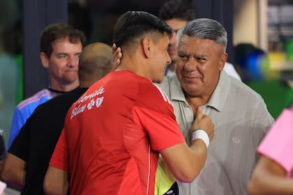 Claudio Tapia presente en Estados Unidos viendo al Inter Miami de Lionel Messi