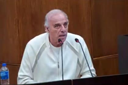Claudio Uberti al declarar en la causa de los Cuadernos ante el TOF 7