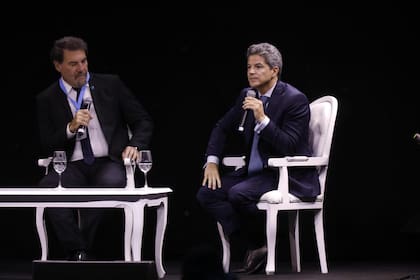 Claudio Zuchovicki junto a Luciano Laspina