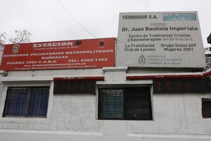 Clausuran un cuartel de bomberos "trucho" en Barracas