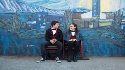 Clay Jensen (Dylan Minette) y Hannah Baker (Katherine Langford) son los protagonistas de 13 Reasons Why