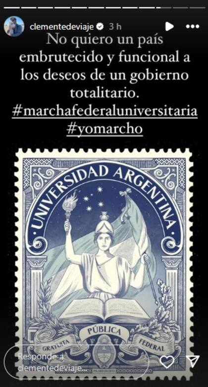 Clemente Canela y su apoyo a la universidad pública
