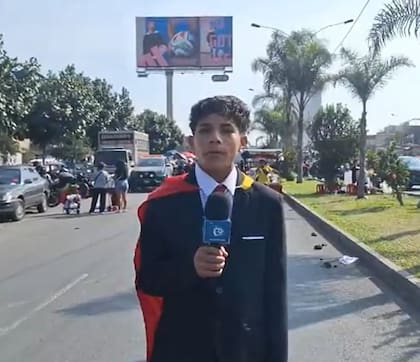 Cliver Huamán Sánchez tiene 15 años