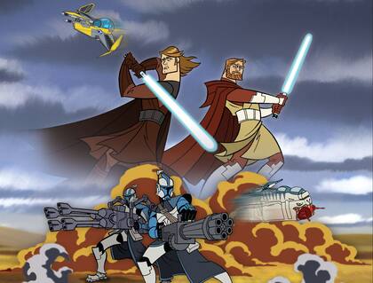 Clone Wars, de Cartoon Network