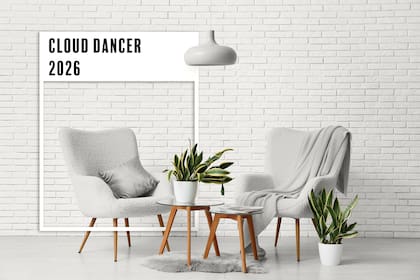 Cloud Dancer es el color elegido por Pantone para el 2026