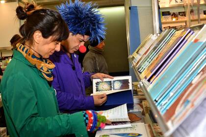 Clowns lectores en la Feria del Libro Infantil y Juvenil de La Plata