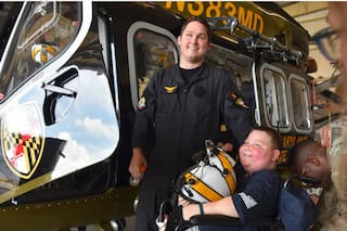 “Piloto por un día”: la Fuerza Aérea de norteamericana le cumplió el sueño a un niño de 10 años