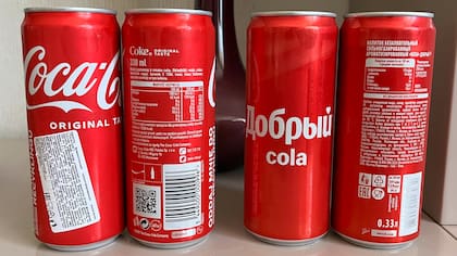 Coca Cola suspendió sus operaciones en Rusia