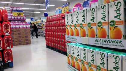 Coca-Cola y AdeS, con fuerte presencia en las góndolas argentinas