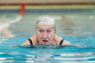 La última entrevista a Coca Duarte, la leyenda de la natación que vivió hasta los 96 años