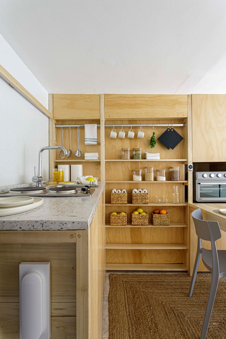 cocina Madera natural