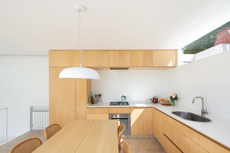 cocina Madera natural