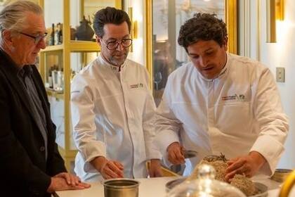 Cocinando para el célebre actor norteamericano Robert De Niro