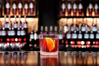 Cocktail "Negroni".