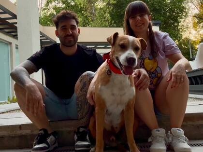 Coco con su familia.