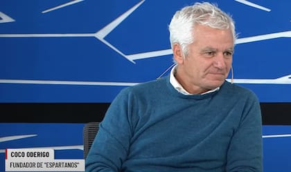 Coco Oderigo, fundador de "Los Espartanos"