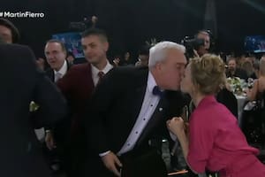 Coco Sily y Cecilia Carrizo asistieron juntos a la gala de los Martín Fierro