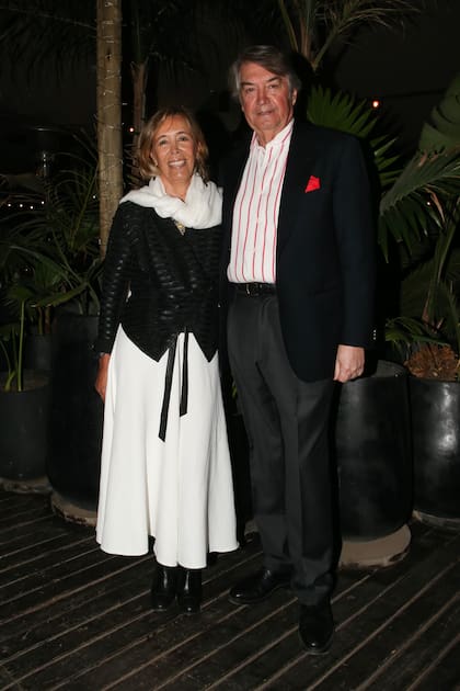 Cofundador de Fundación Pescar, Edgardo Palmero y su esposa Susana