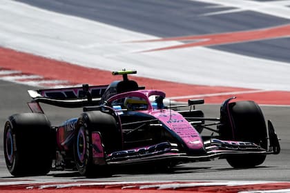 Colapinto hizo una vuelta muy lenta en su primer registro de tiempos en la sprint qualy en Austin.