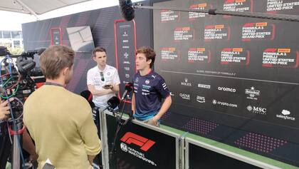 Colapinto no quiere proyectar su futuro a largo plazo en la Fórmula 1; piensa en el más estricto presente.