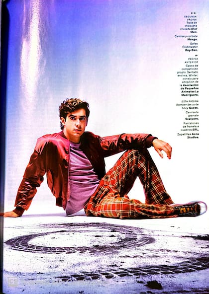 Colapinto para los Hombres del Año de la revista GQ. Foto: X