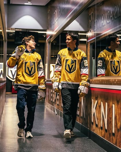 Colapinto y Albon disfrutaron de una jornada diferente en Las Vegas