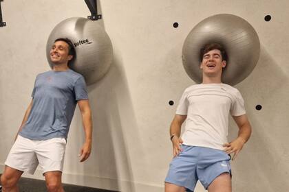 Colapinto y Belasteguín forjaron una linda amistad (Instagram @francolapinto)