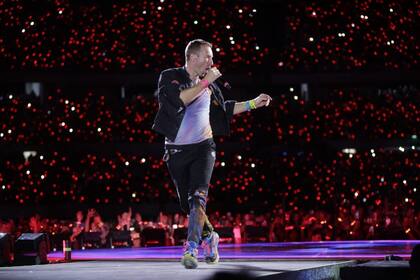 Coldplay debutó la noche del martes en River Plate.