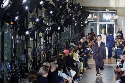 Colección Bruno Sialelli para Lanvin durante La Semana de la Moda Masculina Otoño Invierno 2020-2021 en París