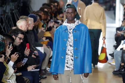 Colección Bruno Sialelli para Lanvin durante La Semana de la Moda Masculina Otoño Invierno 2020-2021 en París