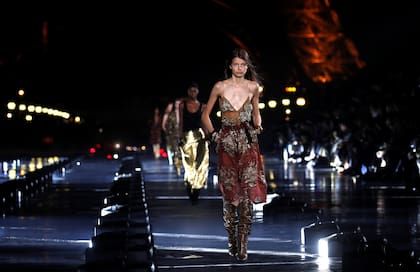 Colección de Anthony Vaccarello para Saint Laurent