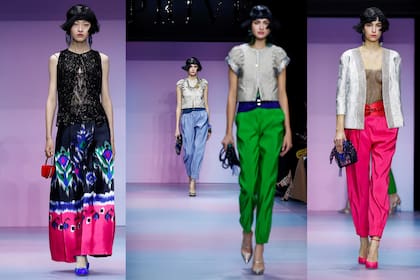 Colección Giorgio Armani Prive. París Haute Couture 2020