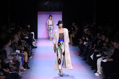 Colección Giorgio Armani Prive. París Haute Couture 2020