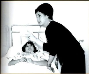 Coletti recibe en el hospital la visita de la princesa María Beatriz de Saboya
