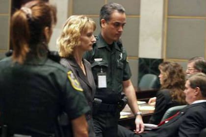 Colleen Shipman, en el juicio a Nowak (a la derecha en la foto), en el año 2009