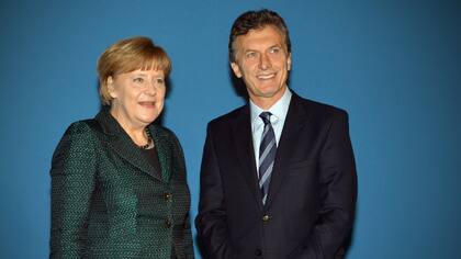 Colonia, Alemania, diciembre de 2014: el entonces jefe de Gobierno porteño, Mauricio Macri, le pidió a Merkel fortalecer la relación de la Argentina con Alemania y la Unión Europea para que sea "estratégica"