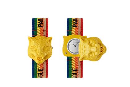 Colorido y con tapita (Gucci Timepieces, consultar precio)