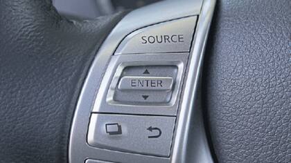 Comandos del audio en el volante