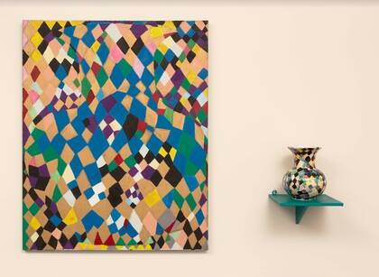 Combo rombo (2005), de Diana Aisenberg, una de las obras donadas