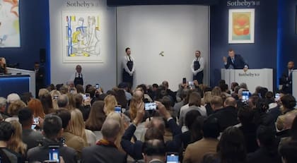 "Comediante" se vendió en Sotheby's tras una puja de siete minutos