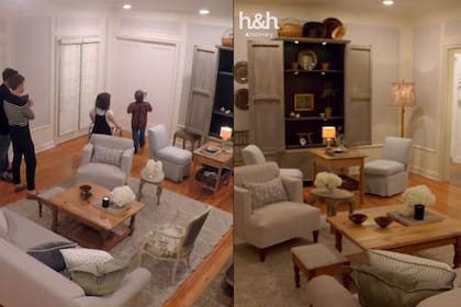 Comedor y living modificados. Imagen: Discovery