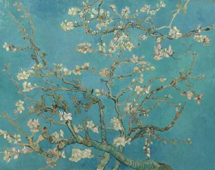 "Comencé a hacer un cuadro para él, para que cuelgue en su cuarto", escribió Van Gogh sobre Almendro en flor (1890), el cuadro que le regaló a su sobrino recién nacido