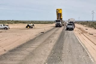 Vialidad empezó a reparar una ruta en la Patagonia, tras una orden judicial