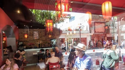 Comer en el barrio chino, Buenos Aires