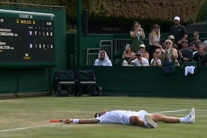 Comesaña ganó un partido maratónico de más de cuatro horas y en Wimbledon ya lo apodaron